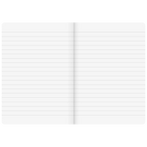 Notizbuch Premium FACT!plus Kladde | A5, liniert, schwarz